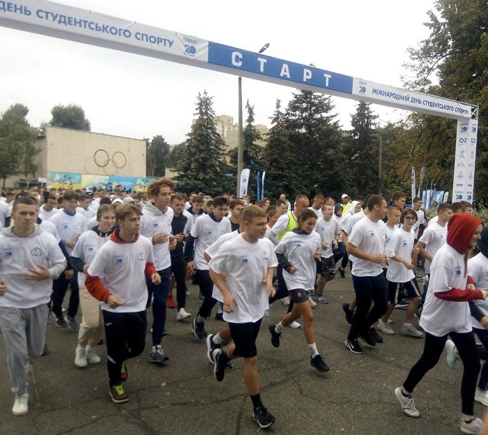 Представники спортивної спільноти НМУ взяли участь у Всеукраїнському фізкультурно-оздоровчому заході