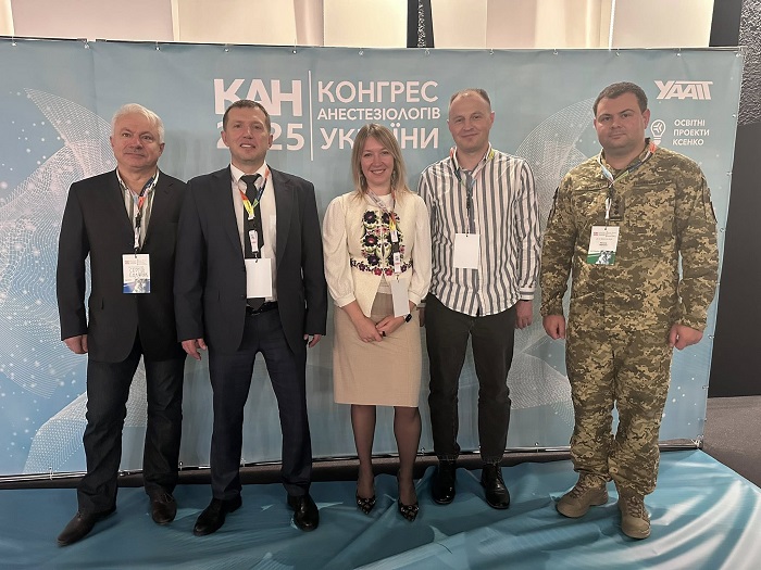 (УКР) Фахівці Університету взяли участь у Конгресі анестезіологів України