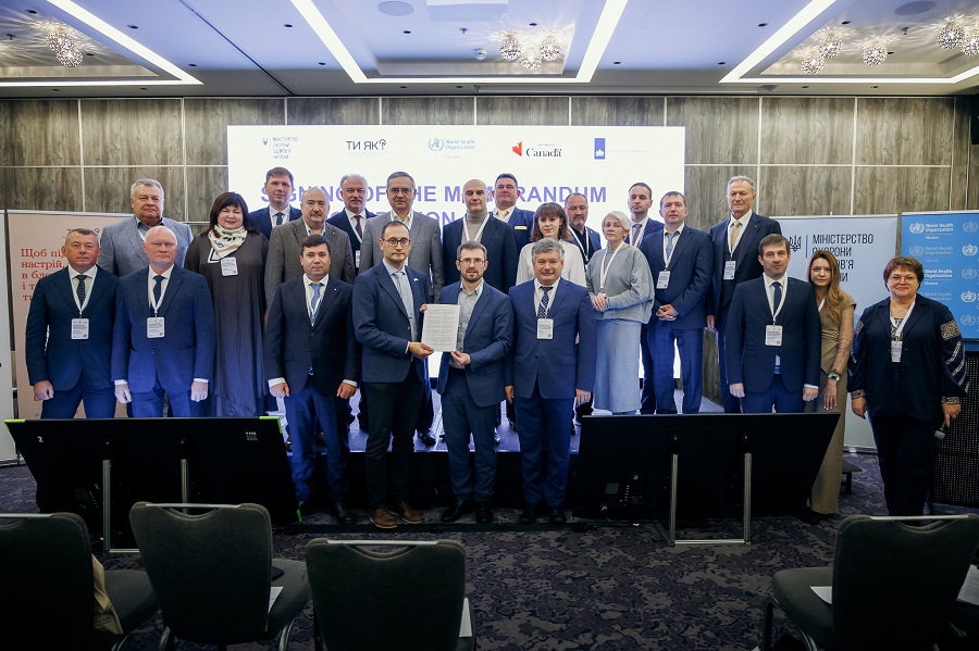 НМУ – один із підписантів меморандуму щодо інтеграції програми mhGAP у вищу медичну освіту