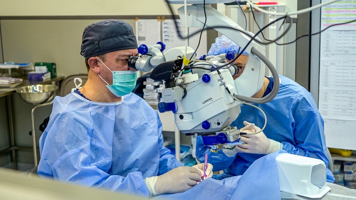 У НМУ відбувся цикл тематичного удосконалення для катарактальних офтальмохірургів