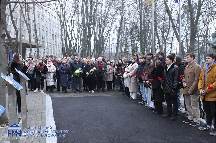 (УКР) До Дня ЗСУ в Університеті вшанували пам’ять військових