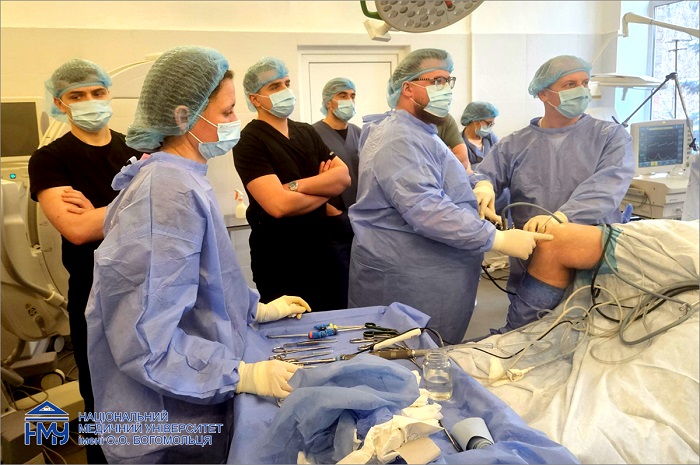 (УКР) На кафедрі травматології і ортопедії НМУ відбувся черговий цикл тематичного вдосконалення