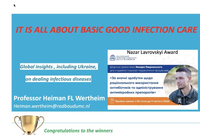 Міжнародний експерт прочитав лекцію в Університетській клініці НМУ
