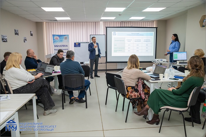 Відбулася стратегічна сесія для Університетської клініки НМУ