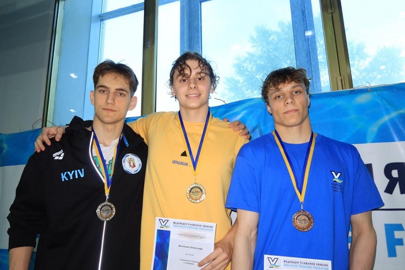 Студент НМУ виборов найвищі нагороди на Чемпіонаті України з плавання