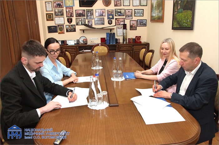 Університет підписав меморандум про співпрацю з компанією «Хелсі Україна»