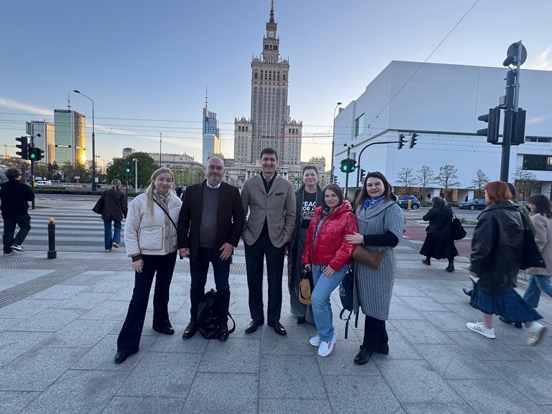 Співробітники НМУ взяли участь у стажуванні за програмою ERASMUS+ у Варшавському медуніверситеті