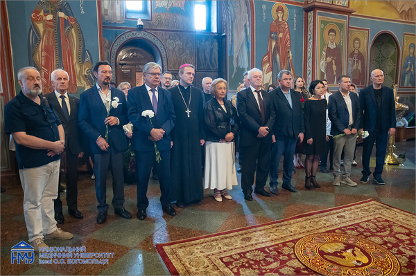 Представники НМУ взяли участь у заходах із вшанування пам’яті загиблих медичних працівників