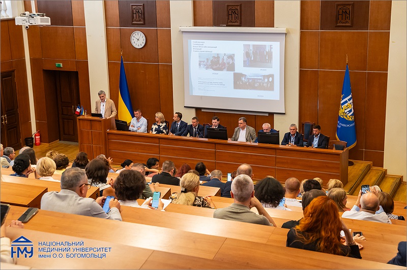 Перед початком нового навчального року в НМУ відбулося засідання Вченої ради