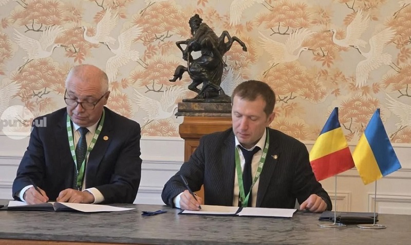 (УКР) НМУ імені О.О. Богомольця підписав угоду про академічне партнерство з румунським університетом