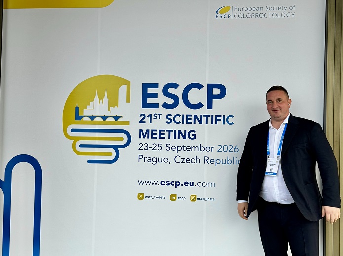Доцент НМУ презентував результати наукової роботи на медичному форумі в Чехії