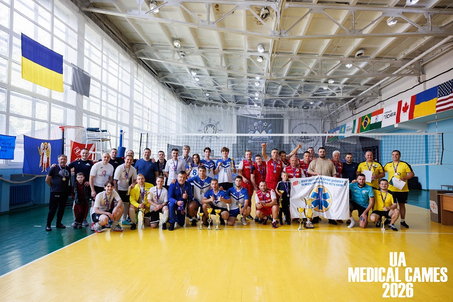 Спортсмени НМУ здобули командне срібло у всеукраїнських змаганнях медиків